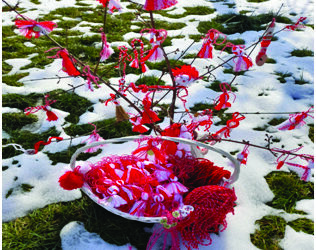 Работилничка за мартеници в Сенник