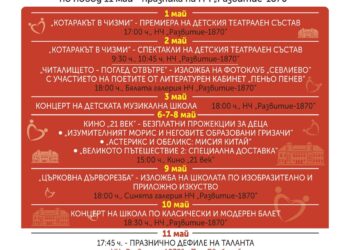 Културен калейдоскоп “С читалището в сърцето” стартира по повод 11 май – празника на НЧ “Развитие-1870”