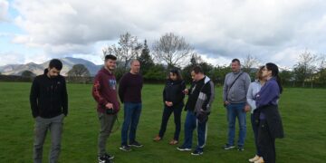 Археологът Надежда Ботева посети Великобритания, работи на терен