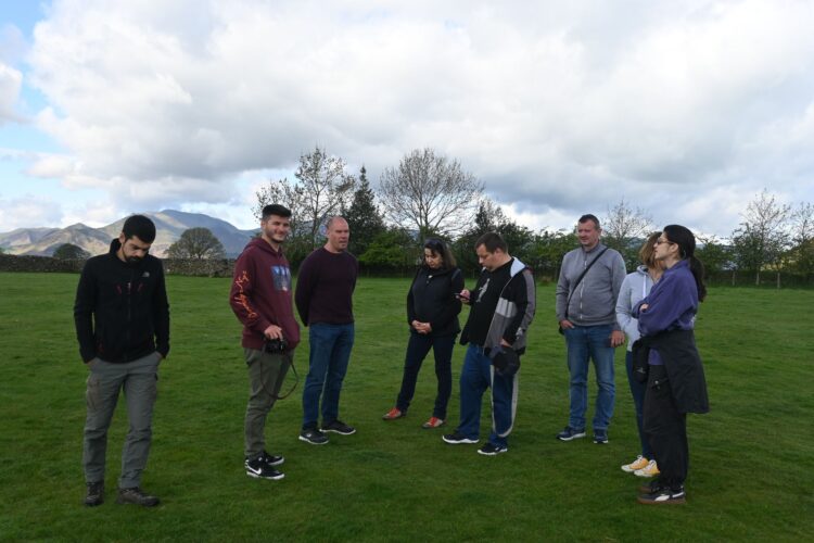 Археологът Надежда Ботева посети Великобритания, работи на терен