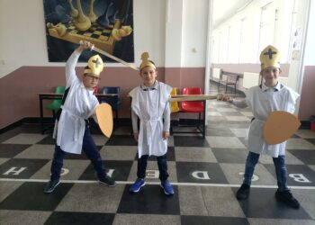 Шахмат с живи фигури в СУ “Васил Левски”