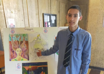 Пресиян Нанков с престижна награда от конкурса за детска рисунка “Земята и аз”