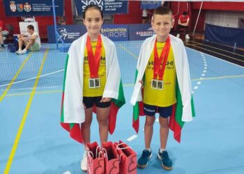 Шампионите Мария и Иван с медали и от Международен турнир в Сърбия