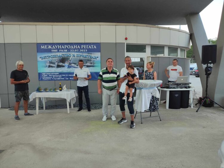 Ветроходци от Севлиево заеха трето място в международна регата