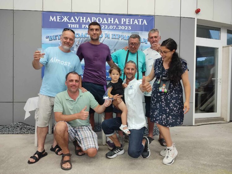 Ветроходци от Севлиево заеха трето място в международна регата