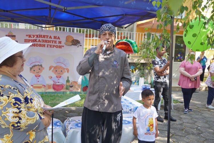 Малчуганите от ДГ “Мечо Пух” приготвиха петстепенно меню под погледа на шеф Петър Михалчев