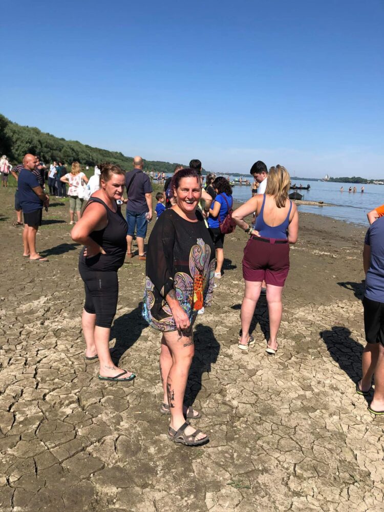 Лаура Едуардс представи с. Идилево на 65-тото преплуване на р. Дунав