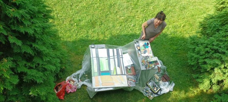 Известни художници взеха участие в пленера по живопис в с. Сенник