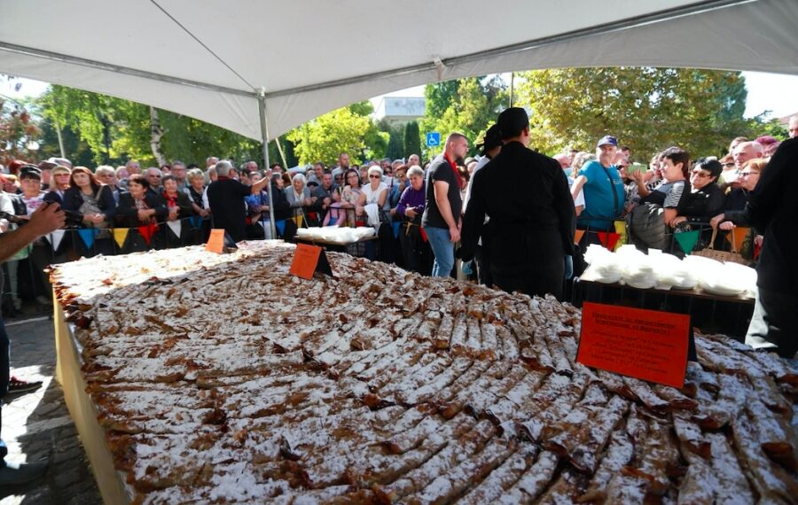 С 350-метров тиквеник-рекордьор Севлиево посрещна празника на града