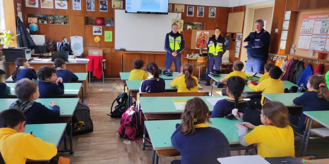 Детското полицейско управление посрещна петия си випуск