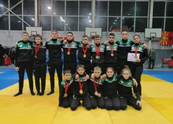Дъжд от медали и купи за джудистите в Скопие