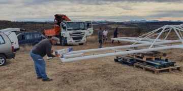 18-метров кръст издигнаха в с. Младен