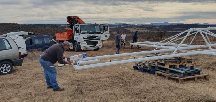 18-метров кръст издигнаха в с. Младен