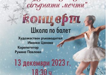 Балерини канят на концерт “Коледни надежди – сбъднати мечти”