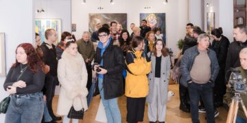 Ана-Мария Николова откри годината за Галерия “Видима” със самостоятелна изложба живопис и графика