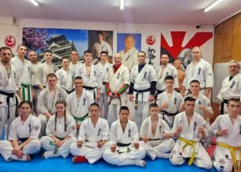 Тренировка с националите проведоха каратистите, които отиват на Европейско