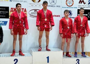 Шампион и двама бронзови медалисти от Държавното по самбо
