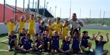 Бронзови медали от детския футболен турнир International Sozopol Cup