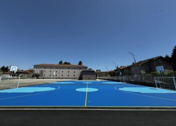 На модерна спортна площадка ще играят учениците от ОУ “Ст. Пешев”