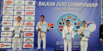 Трима джудисти представиха България на Балканско, единият взе бронза