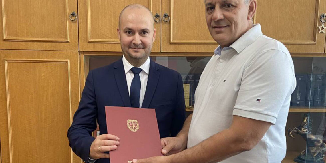 Нов младши следовател встъпи в длъжност в Окръжен следствен отдел при Окръжна прокуратура – Габрово