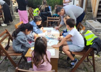 Малчугани рисуваха възрожденски къщи в рамките на Европейските дни на наследството