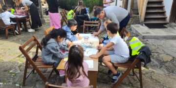 Малчугани рисуваха възрожденски къщи в рамките на Европейските дни на наследството