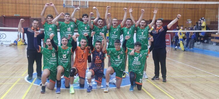 Юношите на ВК “Раковски” оглавиха подреждането в регион “Хемус”