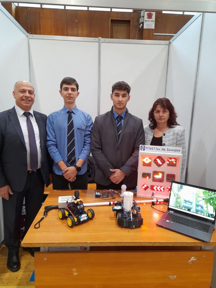 Отлично представяне на екипът на ПГМЕТ в осмото издание на Младежко техническо творчество в Горна Оряховица