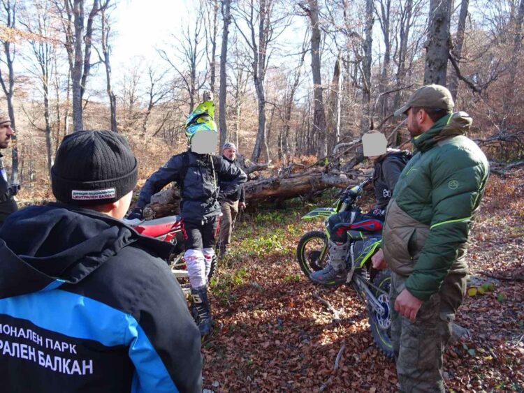 Успешна акция срещу мотористите на територията на НП “Централен Балкан”