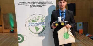 Ученик от ПГМЕТ – с приз от “Зелено образование за устойчиво бъдеще”
