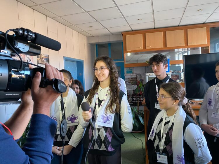 Клуб “Журналист” при СУ “Васил Левски”  в  ТВ “Канал Фокус”