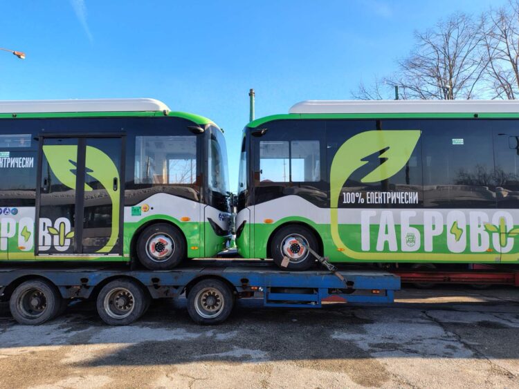 Нови електробуси ще обслужват транспортната схема на Габрово, която включва и направлението към Севлиево