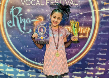 Виана Колева с два златни медала от международен фестивал в Латвия