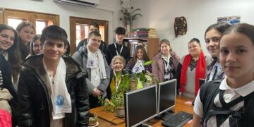 Среща с редактора на вестник “Росица”