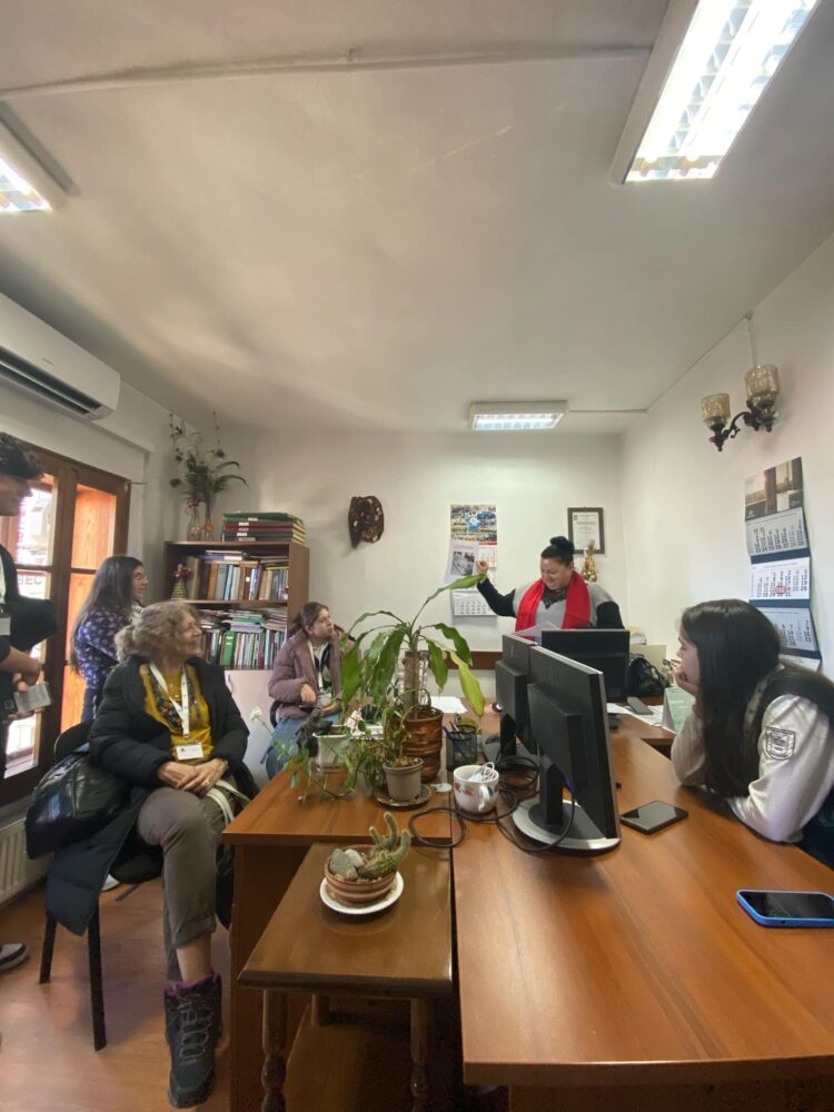 Среща с редактора на вестник “Росица”