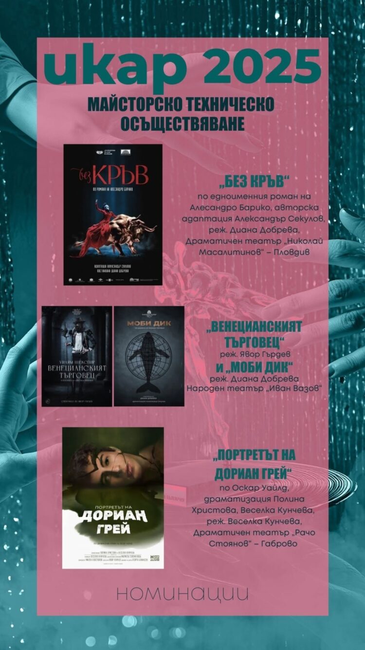 Габровският театър – с две номинации за награда ИКАР 2025