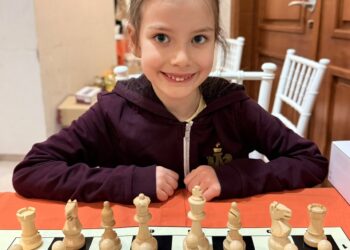 8-годишната Габриела Монева е шампион на България по шахмат