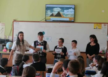 Бинарен урок по “Човекът и природата” с елементи от “Технологии и предприемачество”, посветен на Деня на Земята