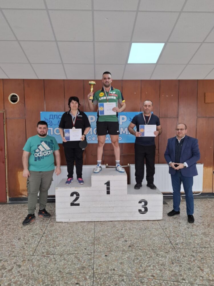 Турнир по тенис на маса организира ДПС в Севлиево