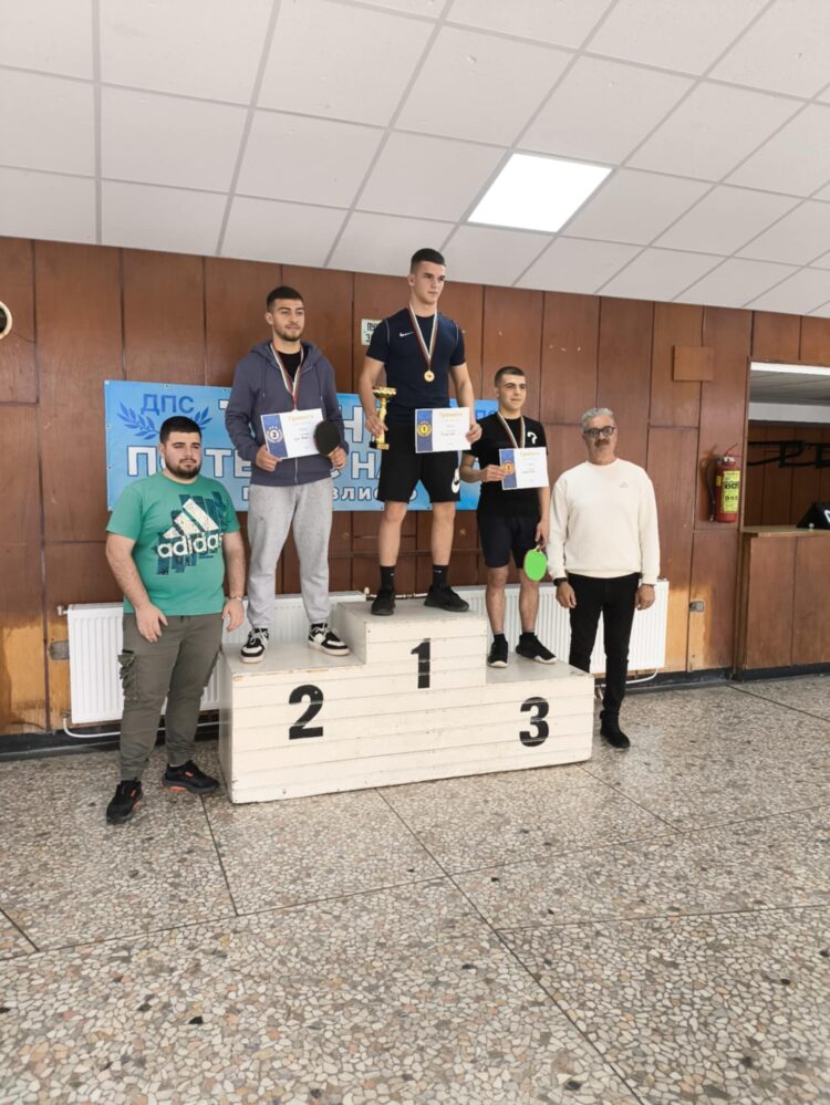 Турнир по тенис на маса организира ДПС в Севлиево