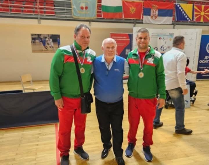 Сребро за национала Йордан Митев от Балканиадата по тенис на маса