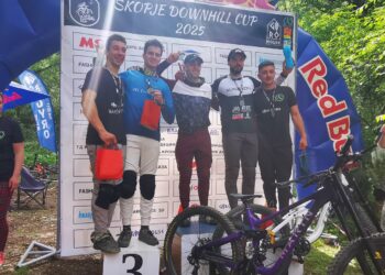 Колоездачен клуб “Хоталич” окупира почетната стълбица и в Скопие