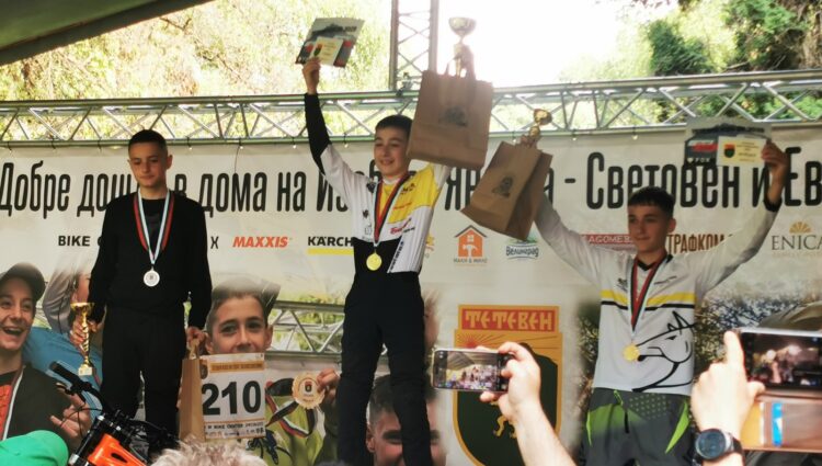 Лазар без конкуренция, “Хоталич” с най-много участници в детските DH серии