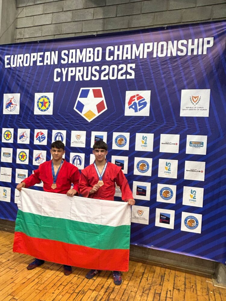 Севлиевска радост – двама самбисти с бронзови медали от Европейското