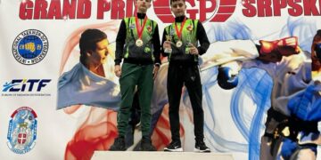 Двама таекуондисти на почетната стълбица в Босна и Херцеговина