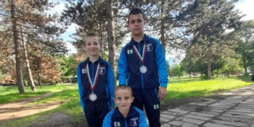 Почетна стълбица за борците от силния международен турнир в Пловдив