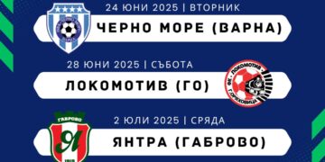 Футболна контрола с евроучастника “Черно море”