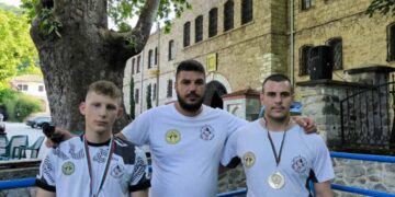 Злато и сребро за кикбоксьорите от турнир на открито