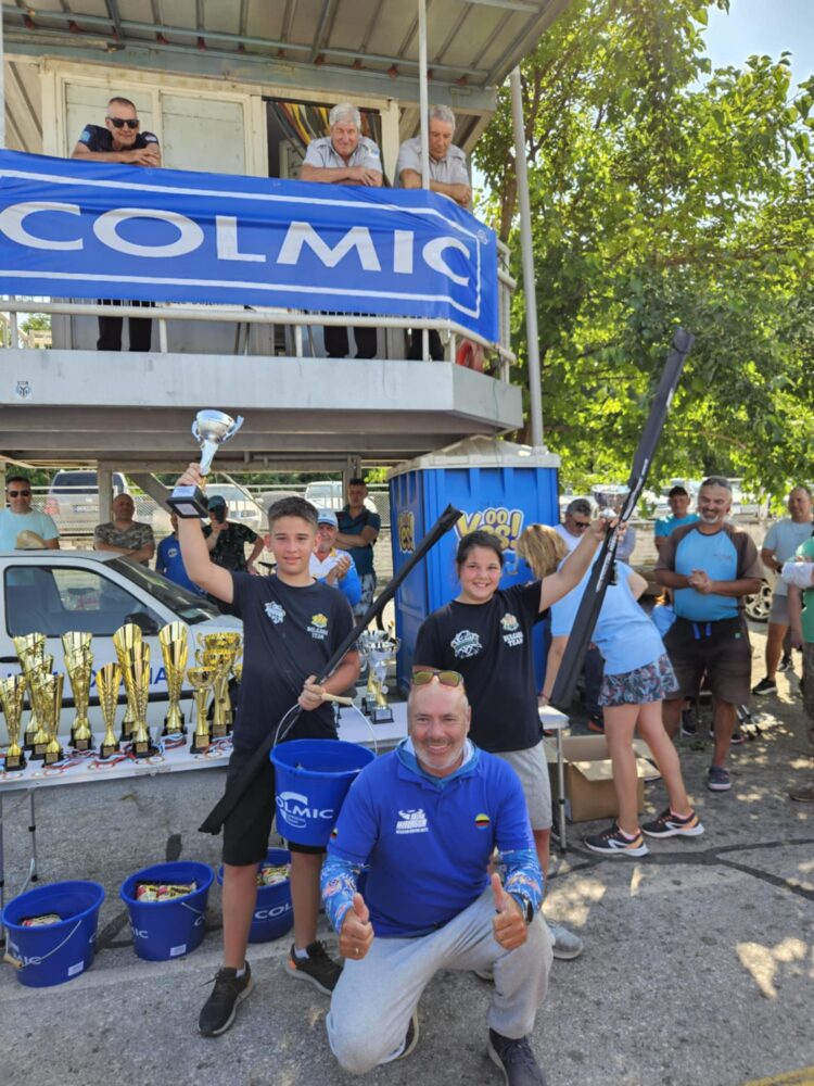 Младите риболовци от Севлиево с блестящ дебют и злато на международно състезание